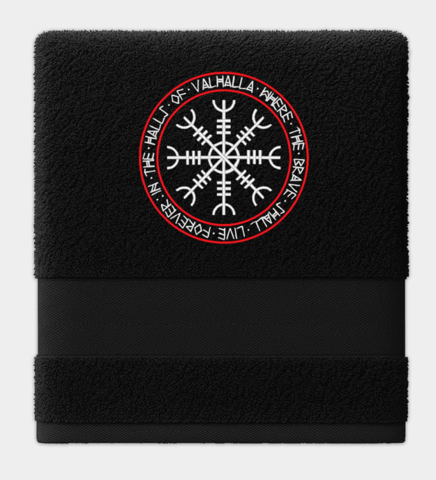 Ręcznik Halls of Valhalla z Haftem