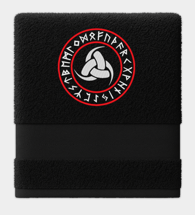 Ręcznik Horns of Odin z Haftem