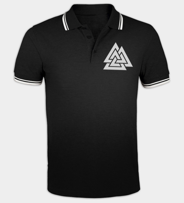 Koszulka Polo Haftowana Valknut