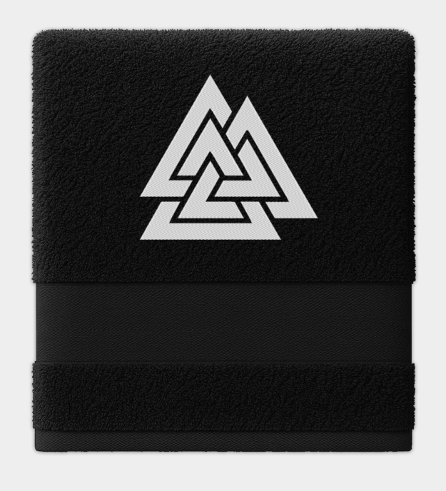 Ręcznik Valknut z Haftem